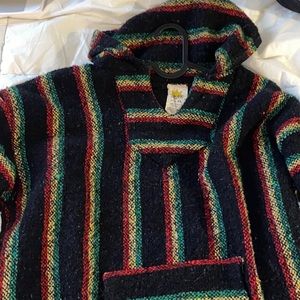 Rasta Baja Hoodie (Size XL)